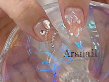 アルスネイル(Ars nail)/ワンホンチークネイル