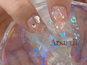 アルスネイル(Ars nail)/ワンホンチークネイル