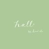 ハルバイハナオリ(hall by hana'oli)ロゴ
