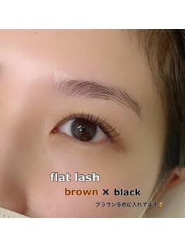 プペ(Pupe)/color flat lash 120