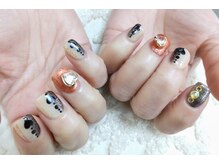 キープ ネイルサロン(KEEP)/ハート＆ハロウィン♪