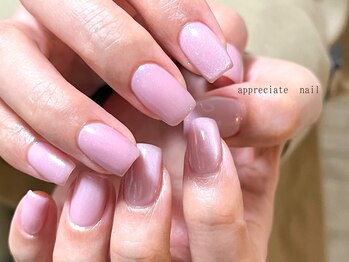 アプリシーエイトネイル(appreciate nail)/カラーミックスワンカラー♪