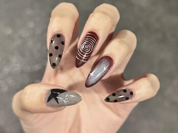 ネイルメゾン 梅田(NAIL MAISON)/ドットチーク星