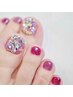 フットバス保湿♪お好きなアート80分コース¥10000+tax