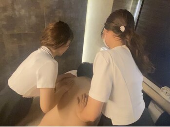 ギャシェット(Gachette)の写真/【極上のダブルケア】2人のセラピストが織りなす贅沢な時間をお届け[銀座/肩こり/リンパマッサージ/新橋]