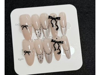 ネイルチップ長さ出しワンホン