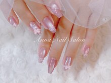 アナネイル(ANNA Nail)/長さだし・つけ放題・春ネイル