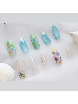 ネイル ワン(Nail 1 wang)/7月月替わりデザイン☆