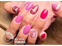 ブルージャムネイル(BLUE.JAM.nail)/いろんなピンクで女子力up♪