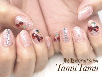 ネイルサロン タムタム(Nail Salon TamuTamu)/さくらんぼネイル