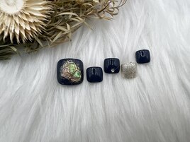 奥行きシェルネイル¥9000