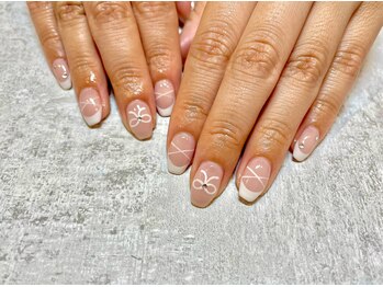 レアレアネイル(Lealeanail)/【パラジェル】バレリーナネイル