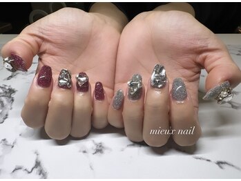 ミュー ネイル(mieux nail)/キラキラネイル