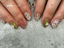 'amo nail atelier【フィルイン/パラジェル/定額コース】/ダルメシアン♪