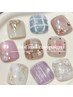 【フットネイルキャンペーン】親指アート ¥9000