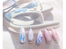 ネイルサロン&スクール ジーナ(GINA)/8月定額オフィスアート