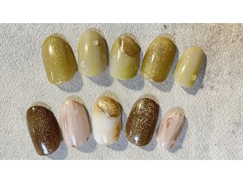 マベル(Ma belle)/1.2月キャンペーンネイル9790円