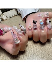 ごてごてネイル