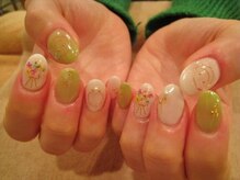 アロアロネイル(aloalo nail)/押し花ＮＡＩＬ