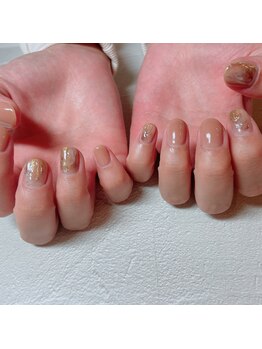 ラナンキュラス(Ranunculus)/ニュアンスネイル