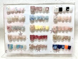 定額フットネイルデザイン