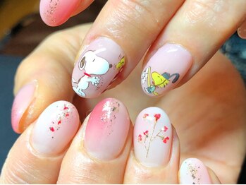ボーホーネイルズコレクション(BOHO NAILS COLLECTION)/キャラクターネイル