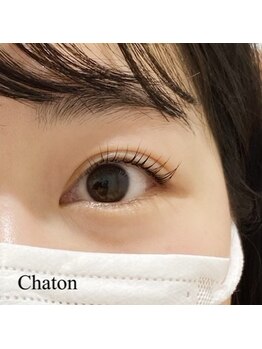 ネイルアンドアイラッシュ シャトン(Chaton)/まつげパーマ◆￥4000