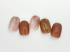 Cコース6500円ニュアンスネイル