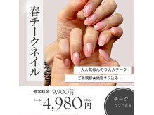 テラスアヴェダ 心斎橋店(Terrace AVEDA)の雰囲気（今話題のチークネイルも人気です！エアブラシで仕上げます！）