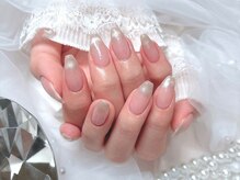 ミミエルネイル(mimielu nail)/ラメグラデーション