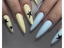 ホランイネイル(HORANGI NAIL)/フリーアートM＋長さ出し