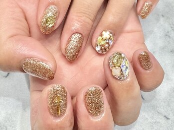 クォーターリゾートネイル(QUARTER RESORT nail)/ワンホンネイル☆