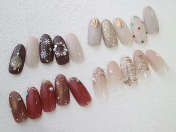 ビーエスネイル 金山店(bs-nail)/クリスマスネイル◆¥8000