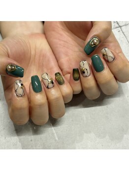Amu's nail salon/10本フルアート