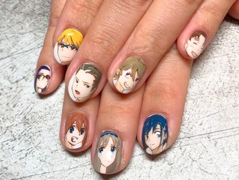 ボーホーネイルズコレクション(BOHO NAILS COLLECTION)/キャラクターネイル