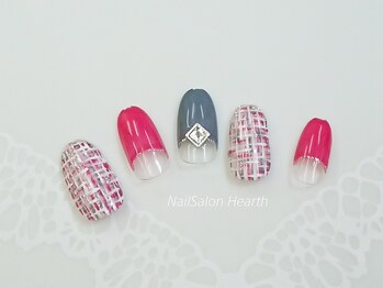 ネイルサロン ハース(Hearth)/華やかなジェルネイル☆