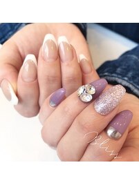 バーチャルフレンチネイル