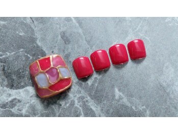 ヴァンネイル 海老名店(Van Nail)/フット定額デザイン ¥4990