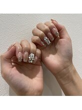 ネイルアンドアイラッシュ ヴィーナ フジグラン広島店(Vina)/キラキラネイル