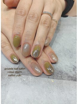 プライベート ネイルサロン マーマ(murmur)/キラキラデザイン