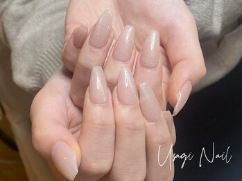 ウサギネイル 新大久保店(usagi nail)/マグネットフレンチ秋可愛い