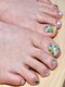 福ネイル(nail)の写真/【おすすめフットネイル】ワンカラー¥6000/アートコース+フットバスケア付で大好評★