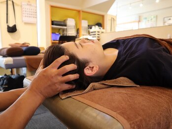 ユミー/施術風景~ヘッド