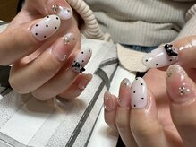 デューネイルスタジオ(dew nail studio)/リボンチーク