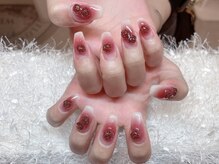 レアネイル 新宿(le'a nail)/チークネイル