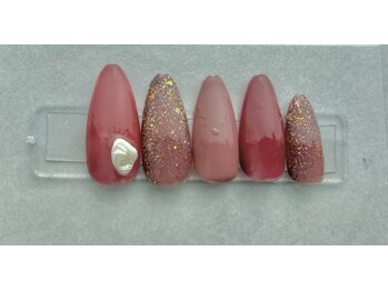 リルモ(RELUMO)/2月定額ネイルデザイン