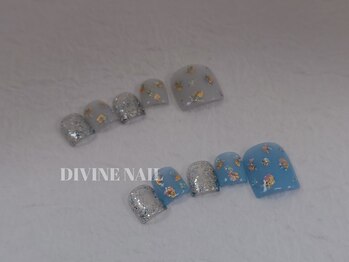 ディバイン ネイルズ(DIVINE NAILS)/フット・シンプル定額