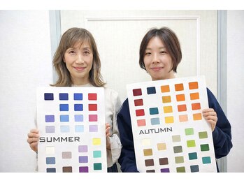 ビューティー アンド トーナリティ(Beauty N Tonality)/お客様【パーソナルカラー診断】