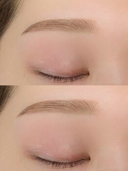 ハナ 佐賀店(hana)の写真/【7月の皮脂対策】眉が変われば、顔もメイクもぐっと垢抜け！パーソナル眉ワックス♪眉カラー仕上げ可能◎