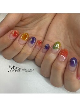 メルネイル(MELL-NAIL)/colorful design♪